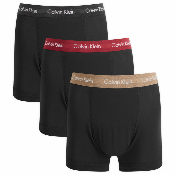 Photo: Calvin Klein Men's Trunk - 3 Pack in Black