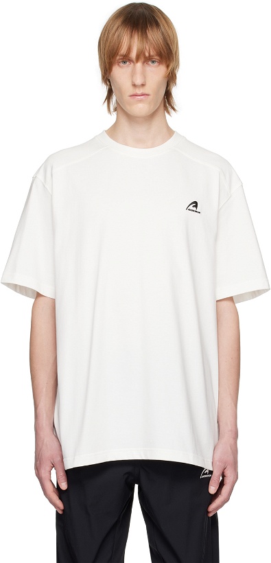 Photo: ADER error White A-Peec T-Shirt
