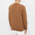 Universal Works Men's Recycled Wool Crew Knit in Camel