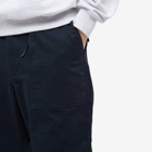 Engineered Garments Men's Twill Fatigue Pant in Dark Navy Herringbone
