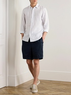 Theory - Irving Striped Linen Shirt - White