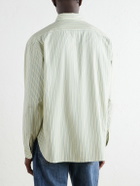 Visvim - Beiler Striped Cotton Oxford Shirt - Green