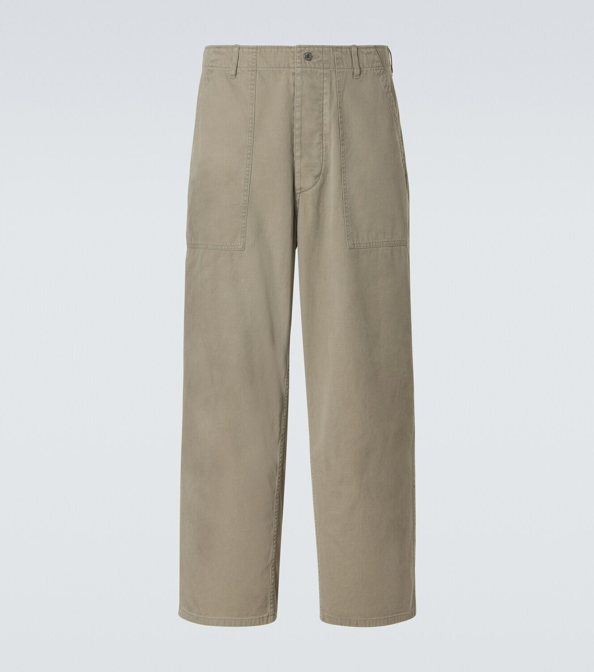 A.Presse Vintage cotton straight pants
