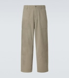 A.Presse Vintage cotton straight pants