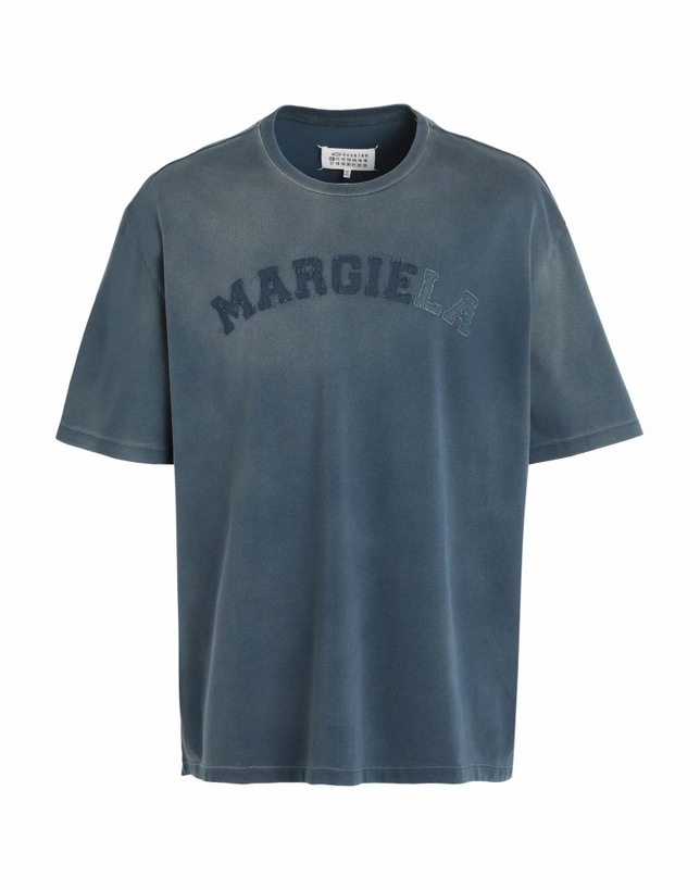 Photo: Maison Margiela Mens T-shirt Slate in Blue