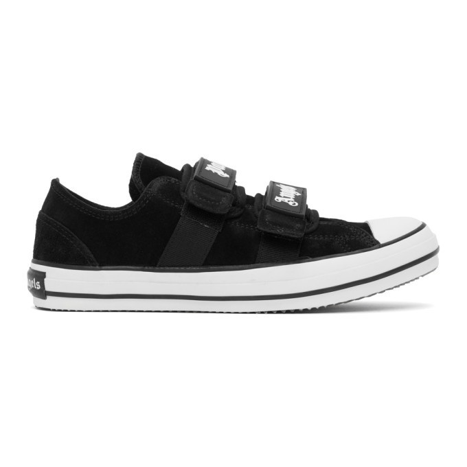 Photo: Palm Angels Black Vulcanized Sneakers
