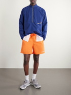 Aimé Leon Dore - Straight-Leg Logo-Embroidered Shell Drawstring Shorts - Orange