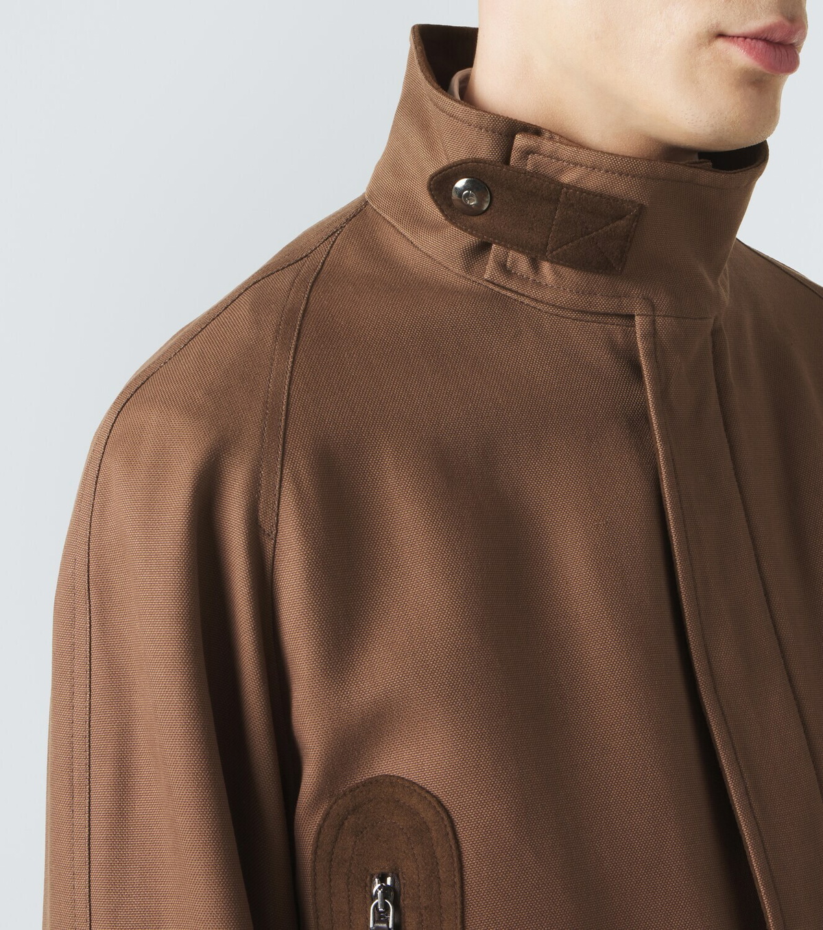 Giorgio Armani Silk bomber jacket