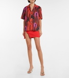 Louisa Ballou Weekend printed cotton shirt