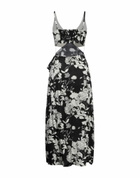 Maje Womens Maxi dress in Black