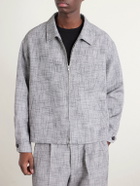 BODE - Static Ohio Linen-Blend Jacket - Gray