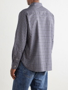 Officine Générale - Giacomo Checked Cotton Shirt - Gray