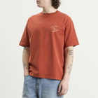 Drôle de Monsieur Men's Esquisse Slogan T-shirt in Red