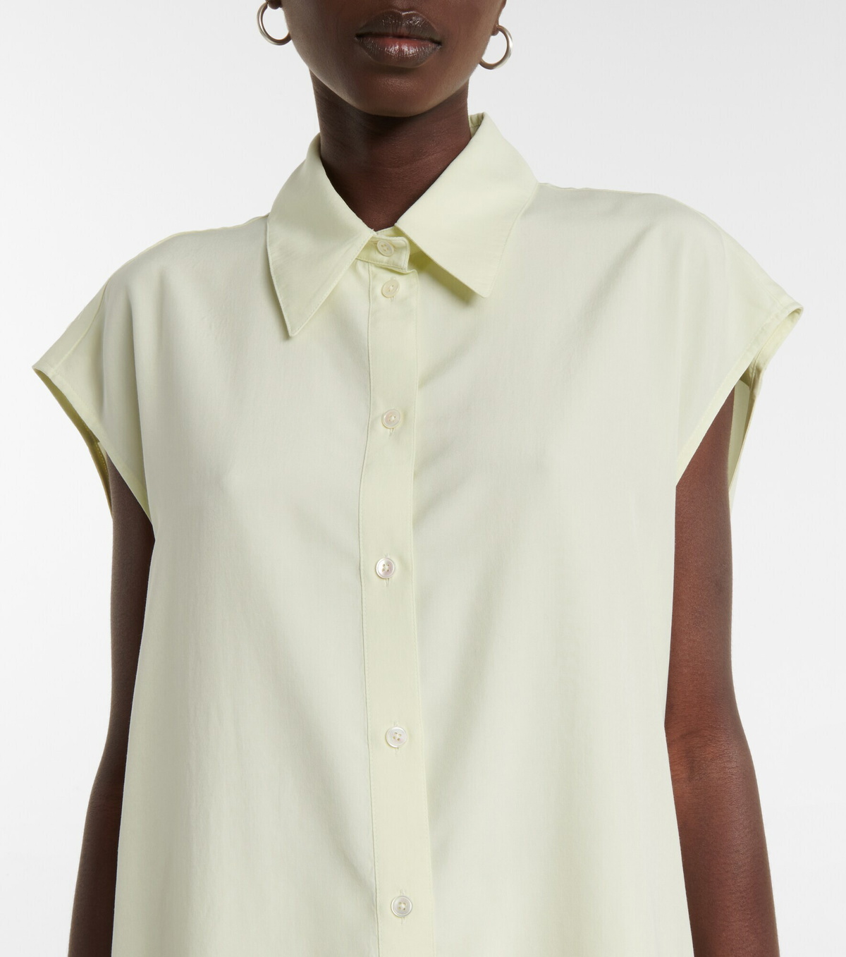 Lemaire - Oversized silk shirt Lemaire