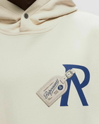 Represent Luggage Tag Hoodie Beige - Mens - Hoodies