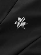 Goldwin - Logo-Print Hooded Ski Jacket - Black