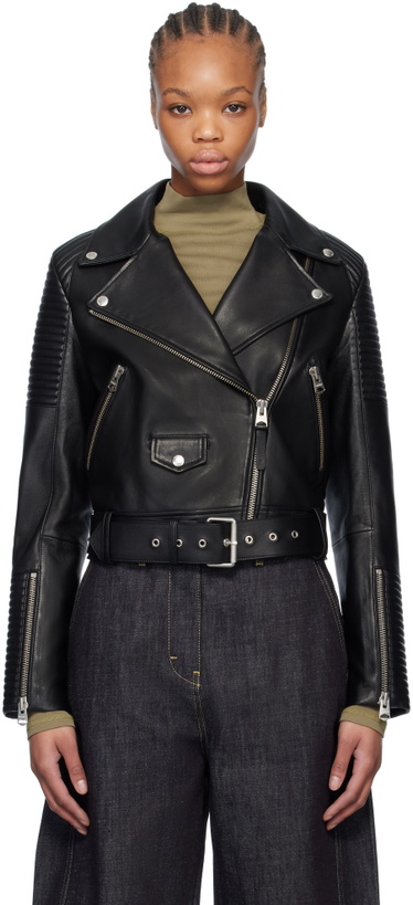 Photo: MACKAGE Black Masina Leather Jacket
