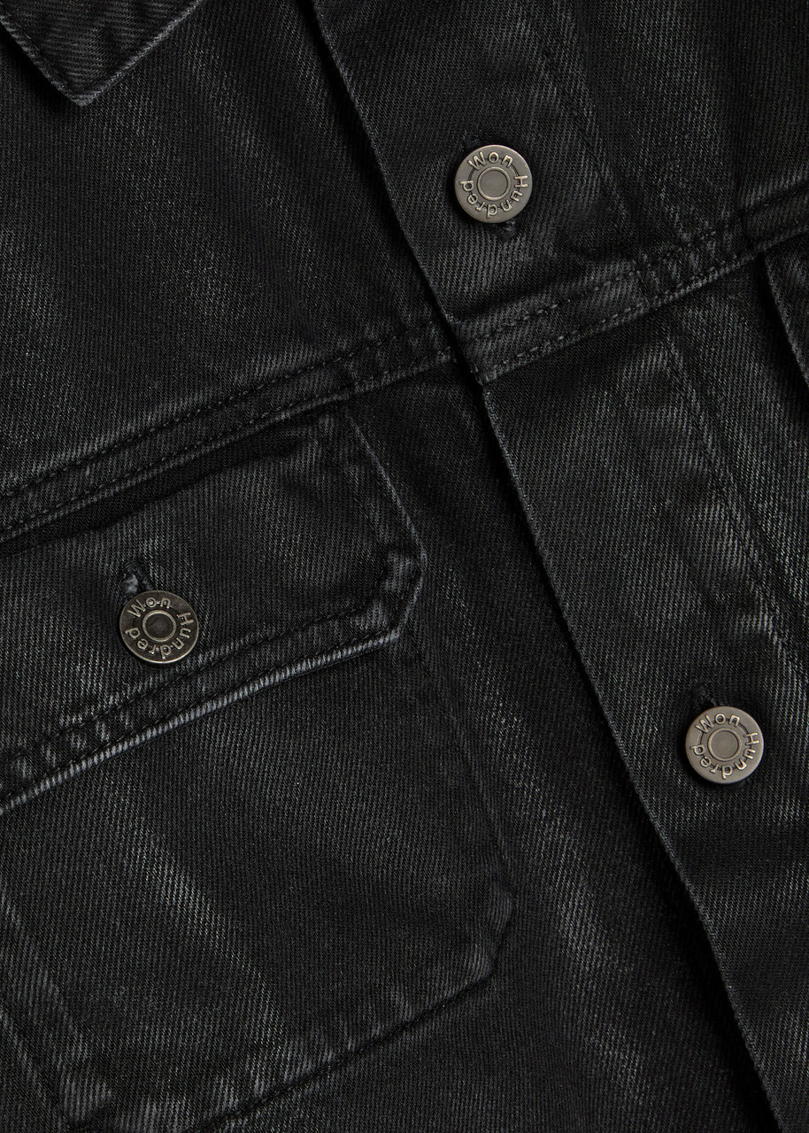 Won Hundred Syon Denim Overshirt Grey