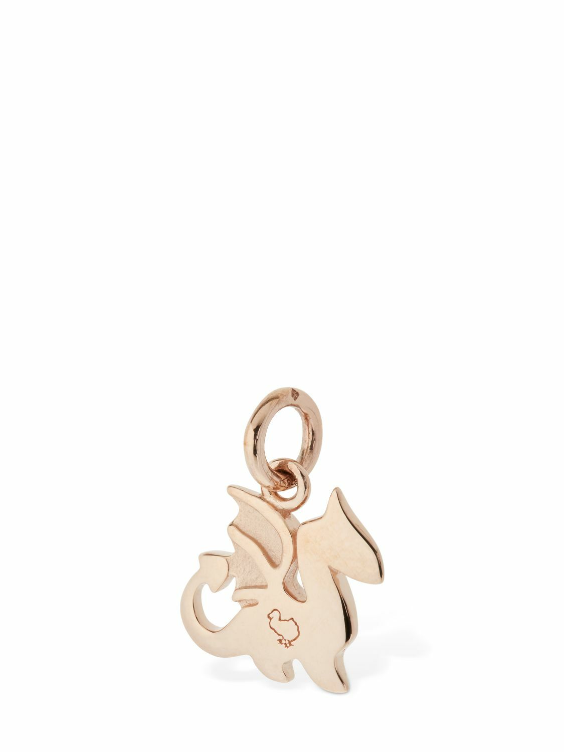 DODO 9kt Rose Gold Dragon Charm Dodo