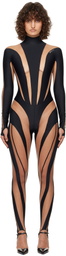 Mugler Black Iconic Jumpsuit