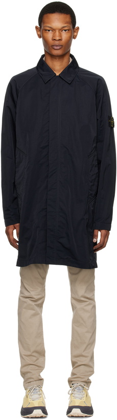 Photo: Stone Island Navy Patch Coat