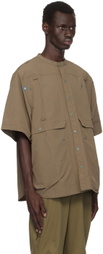Archival Reinvent Khaki WIND AND SEA Edition Arc Military Bags Shirt