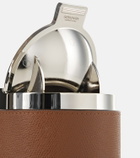 Giobagnara Colorado leather-trimmed ashtray
