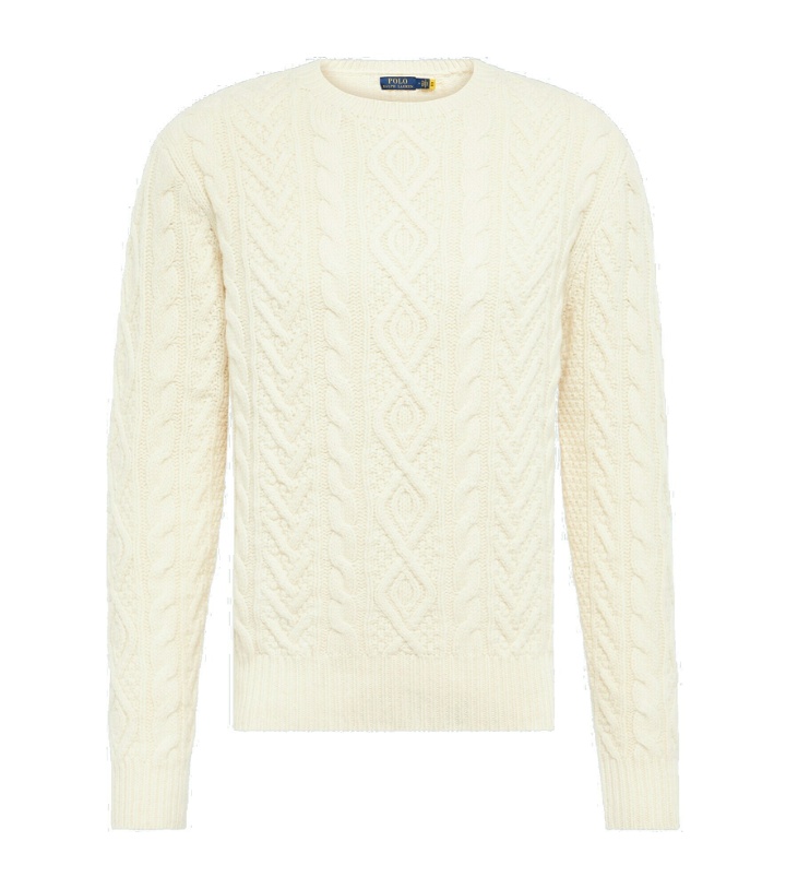 Photo: Polo Ralph Lauren - Cable-knit wool and cashmere sweater