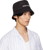 McQueen Black Logo Bucket Hat