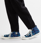 Converse - Chuck 70 Jacquard-Knit High-Top Sneakers - Blue