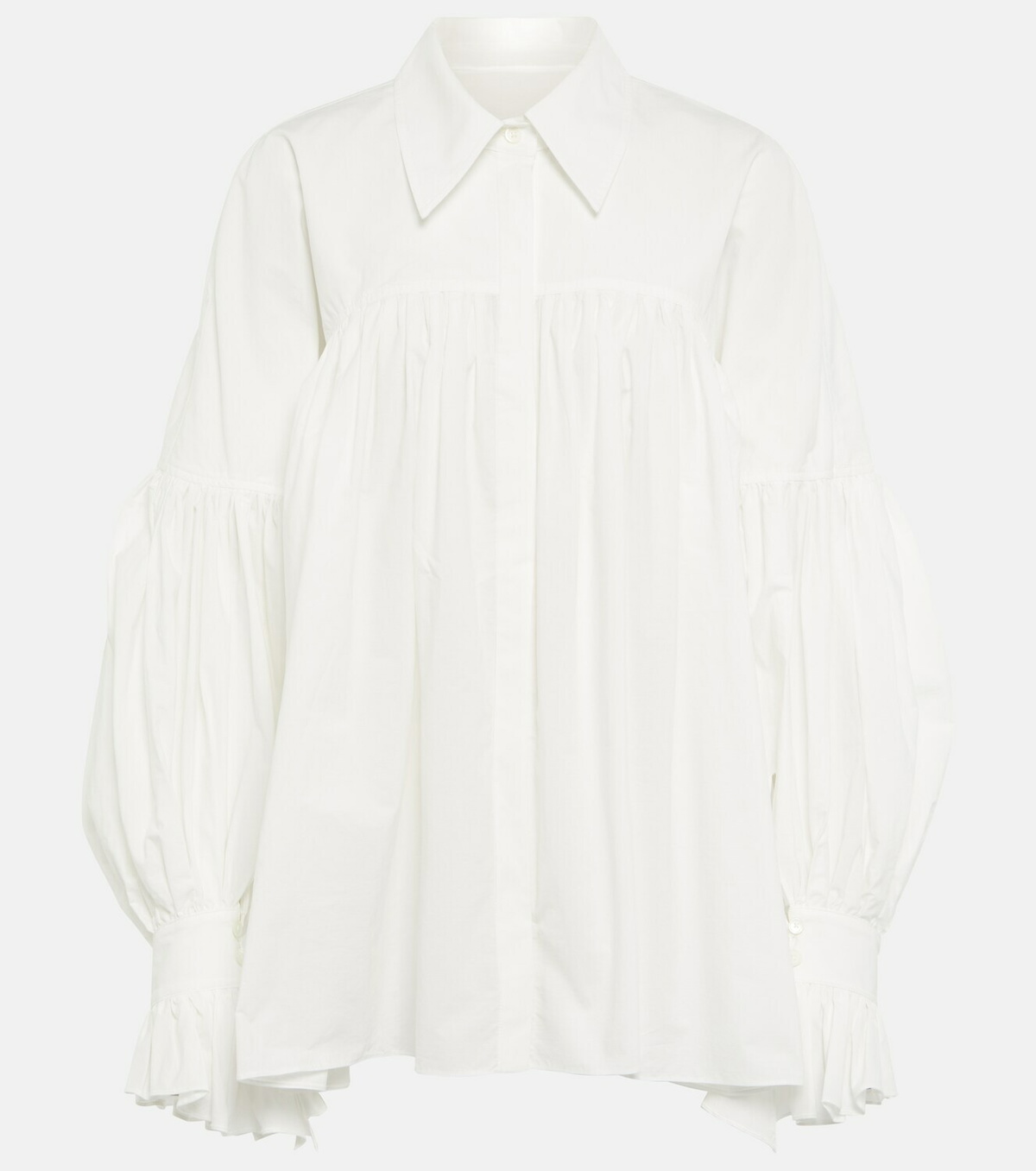 Khaite - Collie cotton poplin shirt Khaite