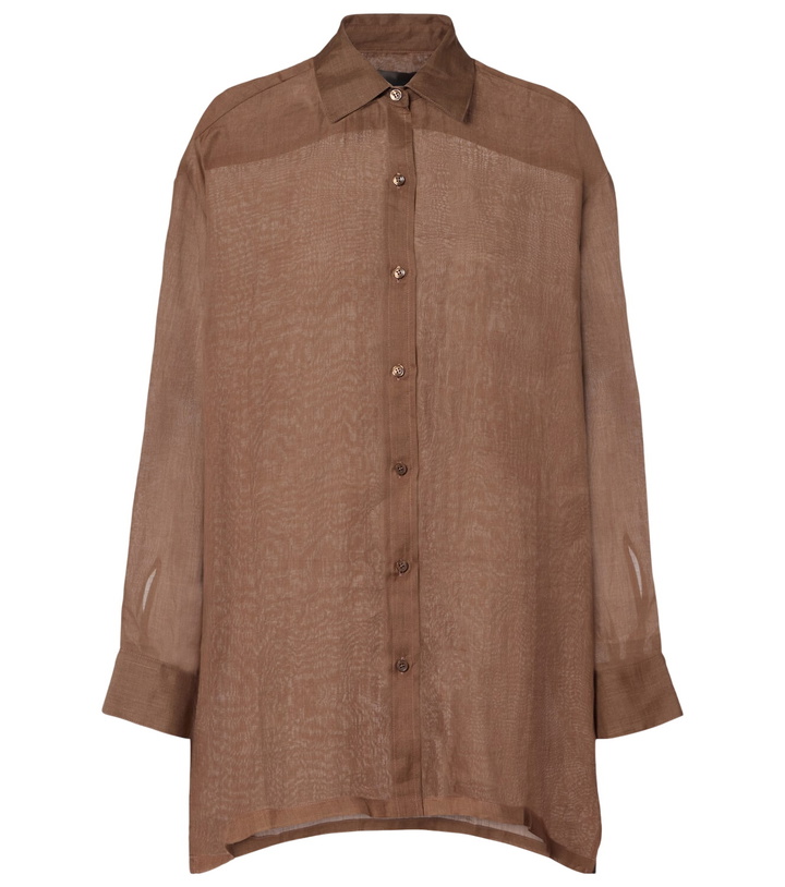 Photo: Leset Niko oversized ramie shirt