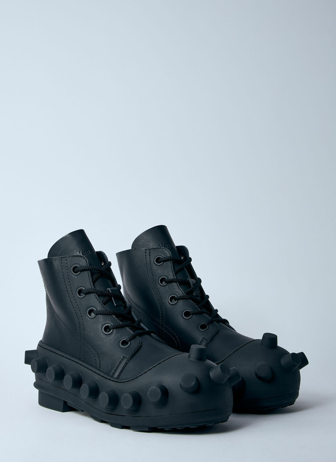 Walter Van Beirendonck Leather Boom Boots