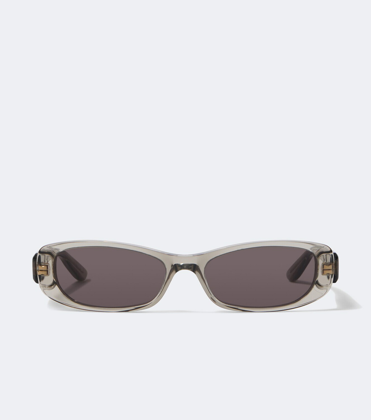Balenciaga Logo oval sunglasses