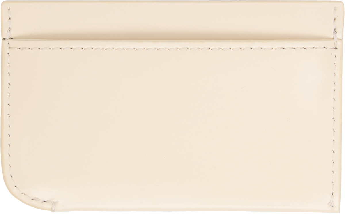 JACQUEMUS Off-White 'Le Porte Curvo' Card Holder