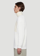 Turtleneck Sweater in White