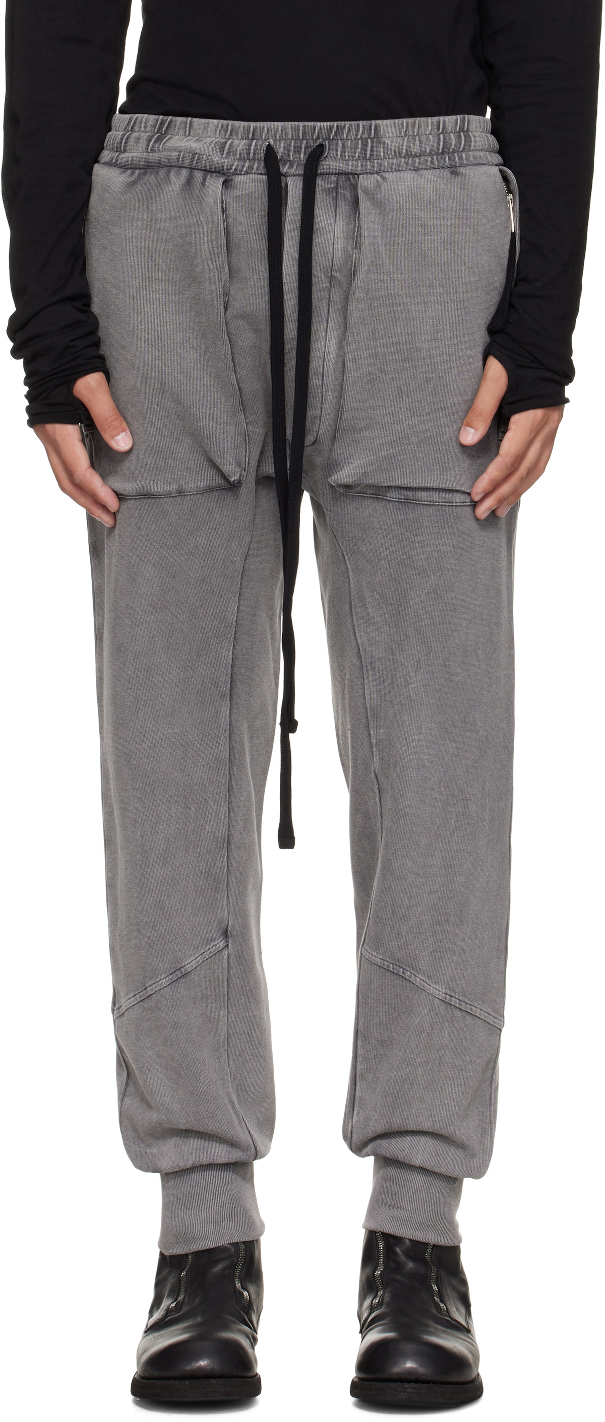 thom/krom Gray M ST 509 Cargo Pants