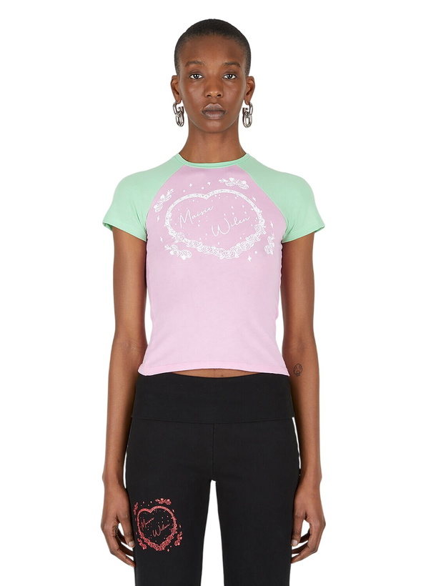 Photo: Maisie Wilen Slinky Two-Tone T-Shirt