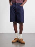 Beams Plus - Straight-Leg Denim Shorts - Blue