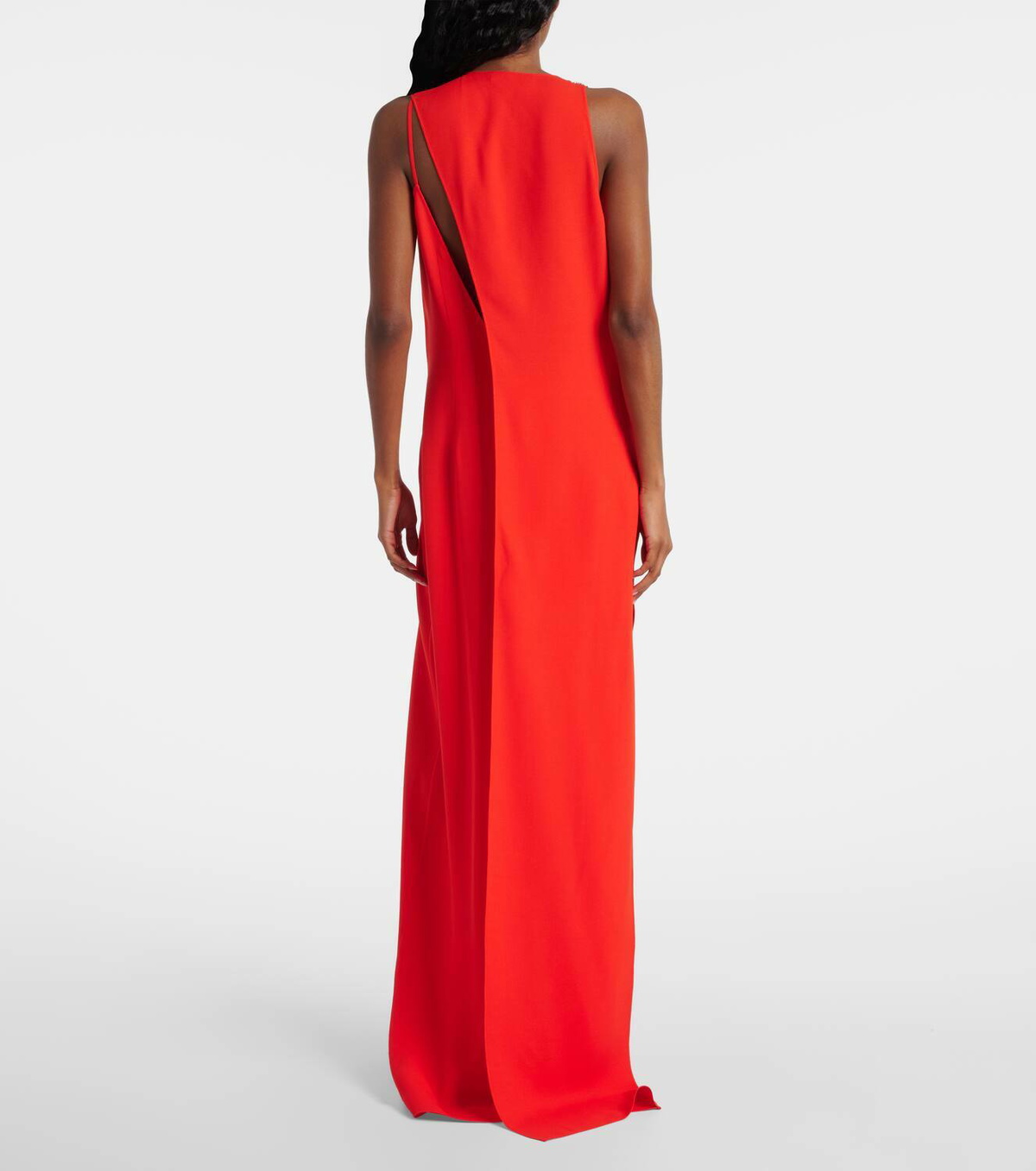 Gucci GG crystal-embellished crêpe gown