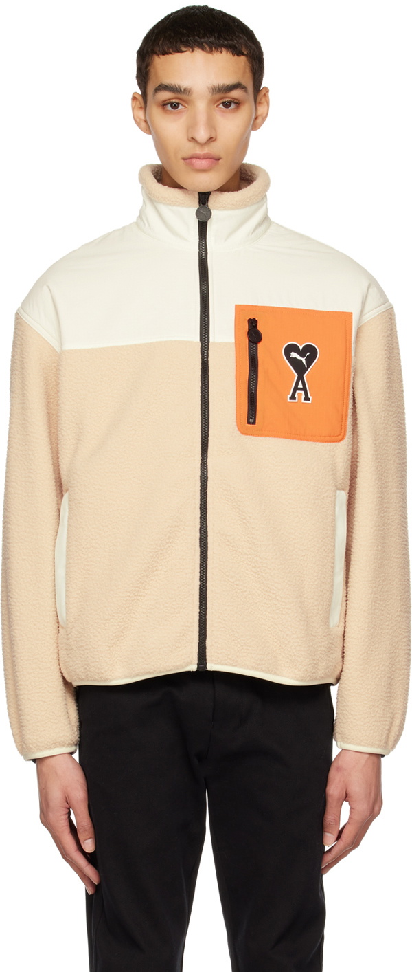 AMI Paris Beige Puma Edition Jacket AMI