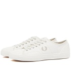 Fred Perry Men's Hughes Low Canvas Sneakers in Light Ecru
