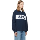 A.P.C. Navy Rugby Polo