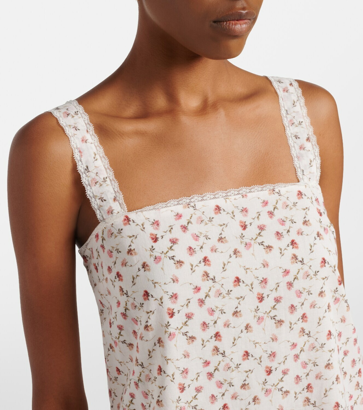 Posse Charlotte floral cotton minidress