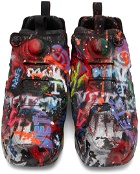 VETEMENTS Black Reebok Edition STAR WARS Graffiti Instapump Fury Sneakers