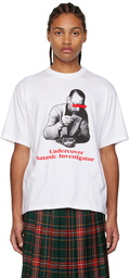 Undercover White Flocked T-Shirt