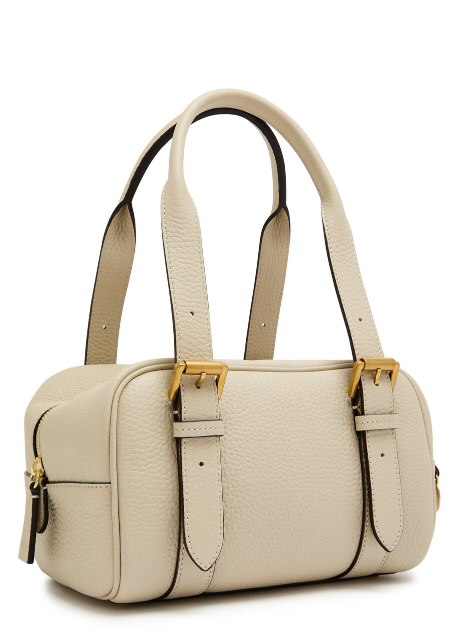Mulberry Boston Small Grained Leather Shoulder bag - White - One Size