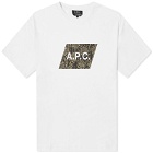 A.P.C. Men's Cobra Logo T-Shirt in White