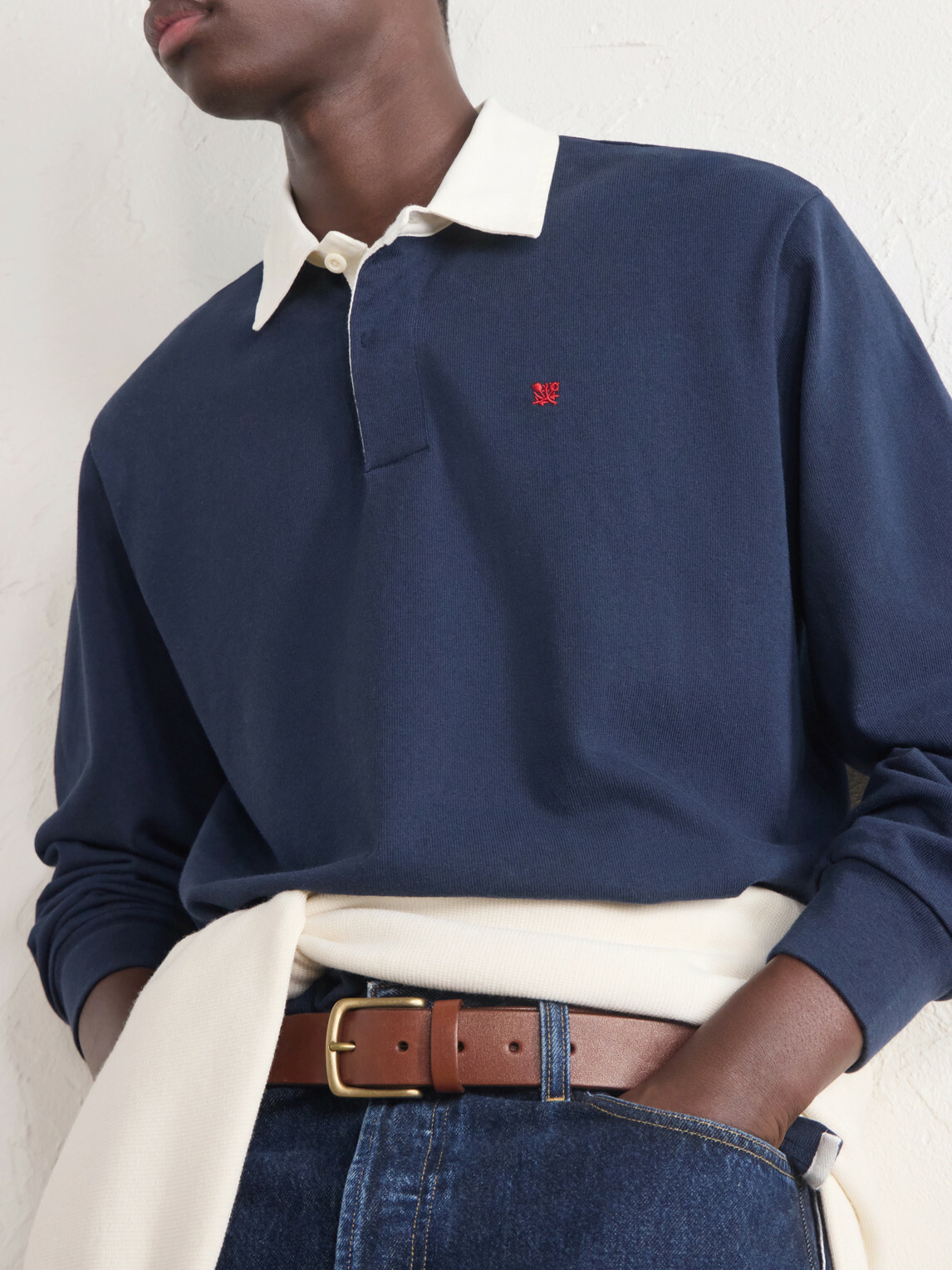 Aimé Leon Dore - Cotton-Jersey Polo Shirt - Blue