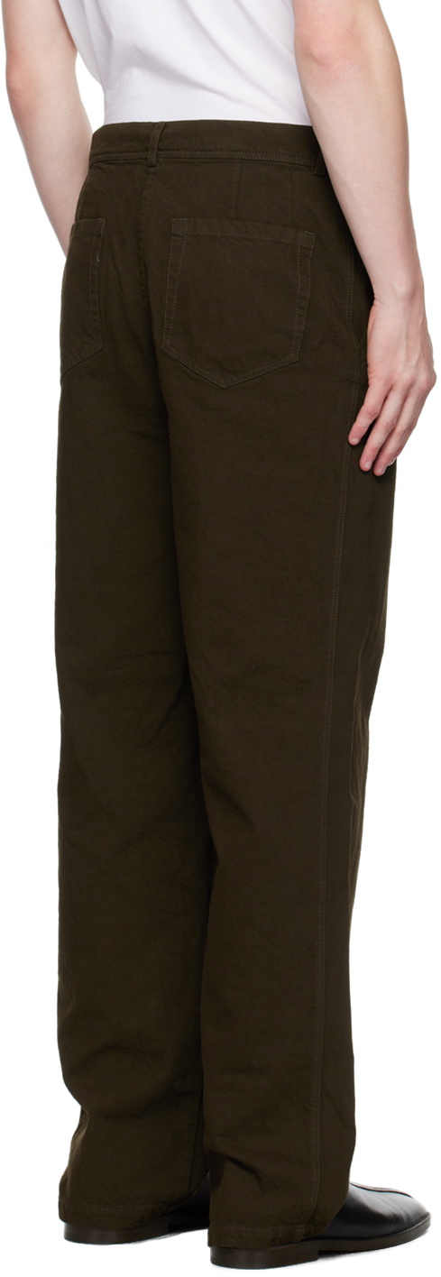 Mark Kenly Domino Tan Studio Brown Pedro Trousers